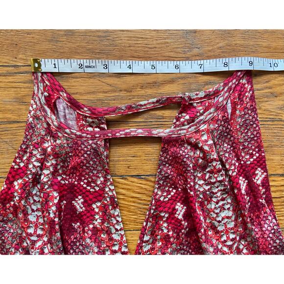 MARC by MARC JACOBS Red Snakeskin Dress sz M - Picture 14 of 15